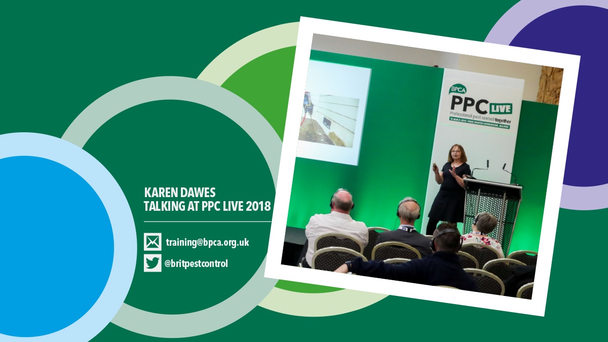 Karen talking at PPC Live 2018 Karen talking at PPC Live 2018